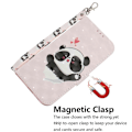 Miniatyrbillede 4 af 5: Til Samsung Galaxy A06 Etui Mønstertryk Læder Wallet Telefon Cover Multicolor Style A