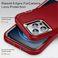 Miniatyrbilde 5 av 5: For iPhone 12/12 Pro Anti-Scratch Deksel TPU+PC Fallbeskyttelse Telefondeksel Multicolor Style B