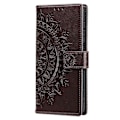 Miniatyrbillede 4 af 5: Til Samsung Galaxy A16 5G/A16 4G Etui Præget Totem PU Læder Wallet Stand Telefon Cover Multicolor Style H