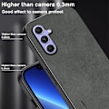 Miniatyrbild 5 av 5: För Samsung Galaxy A54 5g Anti-halk phone case Pu Läder Soft Tpu Stötsäkert cover Blue
