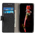 Miniatyrbillede 2 af 5: PU-læder etui med stativ og pung til Motorola Moto G75 5G Multicolor Style D