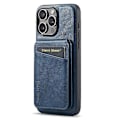 Pikkukuva 2 / 5: FIERRE SHANN 025 Tyyli iPhone 16 Pro -kotelolle Nahka+TPU Irrotettavat korttipaikat Puhelinkuori Multicolor Style B