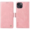 Miniatyrbillede 1 af 5: YIKATU YK-005 Pung Etui til iPhone 14 Stativ PU Læder Hud-berørings Magnetisk Beskyttende Telefon Cover Multicolor Style G