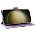 Miniatyrbillede 3 af 5: YIKATU YK-005 Telefonpung Etui til Samsung Galaxy S23 Ultra med Hudvenligt Læder og Støttefunktion Multicolor Style B