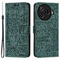 Miniatyrbild 1 av 5: För TECNO Camon 30 Pro 5G Telefonskal Linjer Präglat Anti-Rep PU Läder Ställfodral Multicolor Style D