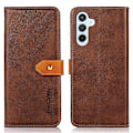 Miniatyrbillede 1 af 5: KHAZNEH Etui til Samsung Galaxy A15 4G, PU-læder med kohudtekstur og stativ Multicolor Style D