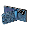 Pikkukuva 3 / 5: Samsung Galaxy S23 FE -kotelolle, painettu kuvio, korttipidike, jalusta, nahkainen takakansi Multicolor Style E