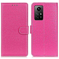 Miniatyrbild 1 av 5: För Xiaomi Redmi Note 12S 4G Repskydd Mobilskal PU Läder Ställ Plånboksfodral Multicolor Style E