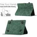 Miniatyrbild 5 av 5: 7-tums Tablet PU Läder Ställ Fodral Fjäril Tryckt Korthållare Tablet Skydd Multicolor Style C