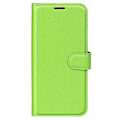 Pikkukuva 5 / 5: Puhelinlaukku jalustalla iPhone 15 Plus -puhelimelle, PU-nahkainen lompakkokotelo Multicolor Style F