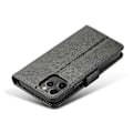 Miniatyrbillede 5 af 5: LC.IMEEKE Wallet Stand Læder Shell Mobiltelefon Cover til iPhone 12 Pro Max 6.7 tommer Multicolor Style B