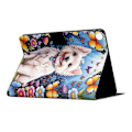 Miniatyrbillede 4 af 5: Til Samsung Galaxy Tab A9 Stand Case Mønstertryk Tablet Lædercover med Auto Vågn/Sov Multicolor Dog