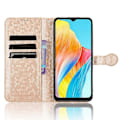 Miniatyrbild 2 av 5: För Oppo A38 4G Fodral PU Läder Präglat Vikbart Ställ Mobiltelefon Skal Multicolor Style D