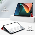 Miniatyrbild 2 av 5: För Xiaomi Pad 6 Tri-fold Ställ Tablet Fodral Magnetiskt Smart PU Läder Folio Omslag Multicolor Style E
