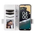 Pikkukuva 2 / 5: Nokia G310 PU-nahkainen puhelinkotelo lompakolla, jalustalla ja sormenjälkiä hylkivällä suojakuorella Multicolor Style C