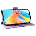 Miniatyrbild 3 av 5: YIKATU YK-005 För Oppo A78 4G PU Läder Plånboksfodral Skinn-touch Ställ Flipskydd Multicolor Style B