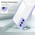 Miniatyrbild 3 av 5: För Samsung Galaxy A35 5G TPU+PC Skal Anti-Drop Skyddande Transparent Mobilskal Multicolor Style A
