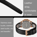 Miniatyrbild 4 av 4: Skmei 1652 Men Watch, Färg: Rose Gold Shell White Machine Not Specified