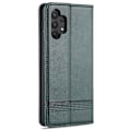 Miniatyrbillede 3 af 5: AZNS Stand Wallet Auto-absorberende Magnetisk Læder Etui til Samsung Galaxy A32 4G Multicolor Style D