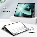 Miniatyrbilde 4 av 5: Lærnettbrettveske for OnePlus Pad/Oppo Pad 2 Tri-fold Stativ Nettbrettdeksel med Auto Wake/Sleep Multicolor Style C
