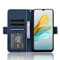 Pikkukuva 3 / 5: ZTE Blade A53 Pro -kotelo, naarmuuntumaton PU-nahkainen puhelimen suojus lompakkotelineellä Multicolor Style D