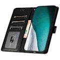 Miniatyrbillede 2 af 5: Flip Cover til iPhone 14 Krokodille Tekstur PU Læder Stand Telefon Wallet Case med Håndrem Multicolor Style A