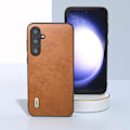 Pikkukuva 4 / 5: Samsung Galaxy S23 FE -puhelimelle lehmännahkajäljitelmä puhelinkuori PU-nahka+TPU+PC-puhelin kotelo Multicolor Style D