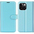 Pikkukuva 1 / 5: Puhelinlaukku jalustalla iPhone 15 Plus -puhelimelle, PU-nahkainen lompakkokotelo Multicolor Style E
