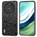 Miniatyrbild 1 av 5: För Huawei Mate 60 Pro Mobilskal Retro Litchi Textur Läderbelagd TPU+PC Fodral Multicolor Style D