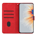 Miniatyrbillede 3 af 5: YX0030 PU Læder Wallet Case med Præget Stander Flip Telefon Cover til Samsung Galaxy S23 FE Multicolor Style B
