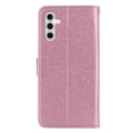 Miniatyrbillede 5 af 5: Til Samsung Galaxy A26 5G Wallet Case Ugle Blomst Præget Rhinestone Læder Cover Multicolor Style B