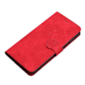 Miniatyrbillede 4 af 5: Til Samsung Galaxy A53 5G Telefon Cover PU Læder Prægede Blomster Stand Wallet Fuld Beskyttelse Case Multicolor Style E