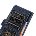 Miniatyrbillede 4 af 5: Til Samsung Galaxy A05 4G Etui Ko Læder Tekstur Anti-Ridse Læder Telefon Stand Cover Wallet Multicolor Style B