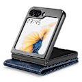 Miniatyrbillede 4 af 5: LC.IMEEKE PU læder telefoncover med RFID-blokering og kortslot til Samsung Galaxy Z Flip5 5G Multicolor Style A