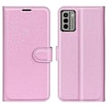 Pikkukuva 1 / 5: PU-nahkakuori Nokia G22 -puhelimelle, naarmuuntumaton suojakotelo lompakolla ja jalustalla Multicolor Style C