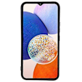 Miniatyrbild 2 av 5: För Samsung Galaxy A14 5G/4G Gummibelagt TPU Skyddsfodral Fiberfoder Fallskydd Mobilskal Multicolor Style E