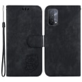 Pikkukuva 1 / 5: PU-nahkakuori Oppo A74 5g/a93 5g/a54 5g -puhelimelle, kuvioitu läppäsuojakotelo lompakolla ja jalustalla Black