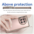 Miniatyrbilde 4 av 5: Beskyttelsesdeksel i TPU+akryl for OnePlus 12R 5G/Ace 3 5G Multicolor Transparent Grey