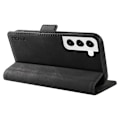 Miniatyrbillede 4 af 5: YIKATU YK-005 Til Samsung Galaxy S21 FE 5G Stand Wallet Case Hud-berørings Læder Telefon Cover Multicolor Style E