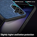 Pikkukuva 3 / 5: Samsung Galaxy S23 Fe Retro -puhelinkotelo, PU-nahkapäällysteinen TPU+PC, liukumaton ote Black