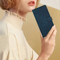 Miniatyrbillede 5 af 5: Til Samsung Galaxy A05 4G Etui PU Læder Foldbart Stativ Ensfarvet Telefoncover Multicolor Style D