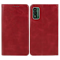 Miniatyrbillede 1 af 5: For Nokia XR21 Business Style Kalvetekstur Læder Telefonetui Magnetisk Lukning Standpung Taske Multicolor Style B
