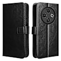 Miniatyrbillede 1 af 5: Til TECNO Spark 30C 4G kL5n Etui Crazy Horse Tekstur PU Læder Telefon Wallet Cover Multicolor Style D