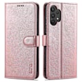 Miniatyrbillede 1 af 5: AZNS PU Læder Wallet Stand Telefon Cover Shell til Samsung Galaxy A32 4G (EU Version) Multicolor Style D