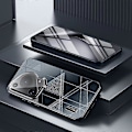 Miniatyrbild 1 av 4: Skal för Huawei Pura 70 Ultra med linsskydd i glas, stativ, TPU+PC baksida - Multicolor Black