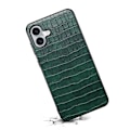 Pikkukuva 2 / 4: iPhone 16 Plus -kotelo, krokotiilinnahkajäljitelmä, nahkapäällysteinen PC+TPU-puhelinkuori Multicolor Style A