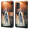 Miniatyrbild 1 av 5: För Samsung Galaxy A13 5G/A13 4G Fodral Skyddande Läder Flip Telefonfodral Multicolor Style I