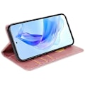 Pikkukuva 2 / 5: Honor Magic5 Pro Vasikannahka Pintainen Iskunkestävä PU-nahkainen Suojakotelo Käännettävä Jalustallinen Lompakkokotelo Multicolor Style F