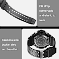 Miniatyrbild 5 av 5: Skmei 1617 Double Nights Dial Watch, Färg: Army Green Camouflage Not Specified
