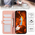 Miniatyrbild 5 av 5: Fodral för Xiaomi 14T Pro Färgskarvning Läder Flip Telefonfodral RFID-blockering Multicolor Style A